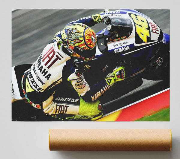 Valentino Rossi Giclee Print