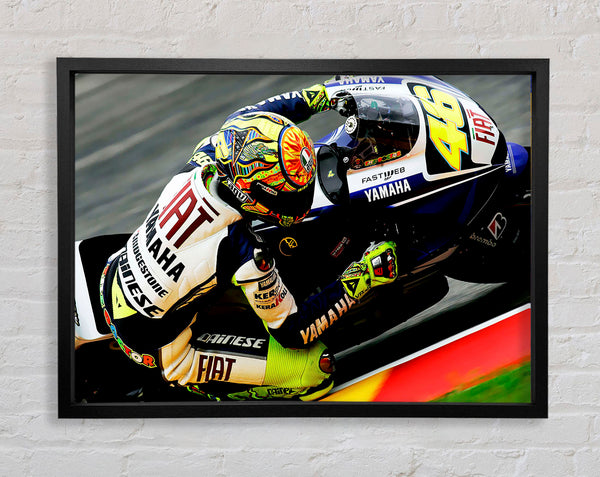 Valentino Rossi Framed Print