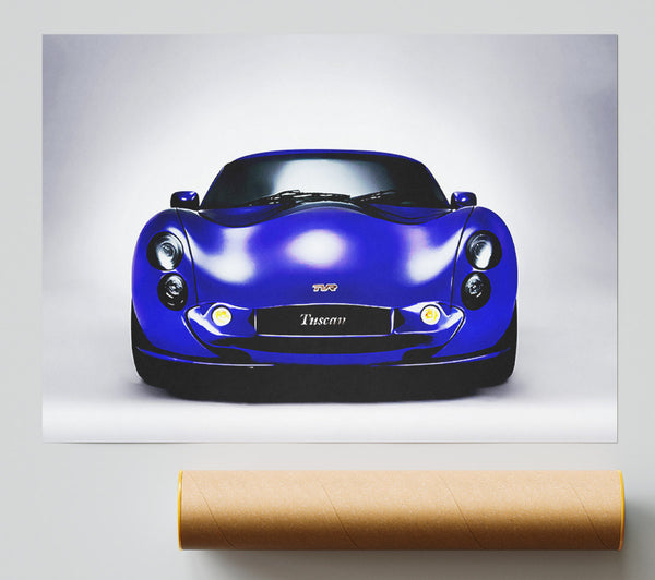 Tvr Tuscan Blue Purple Print