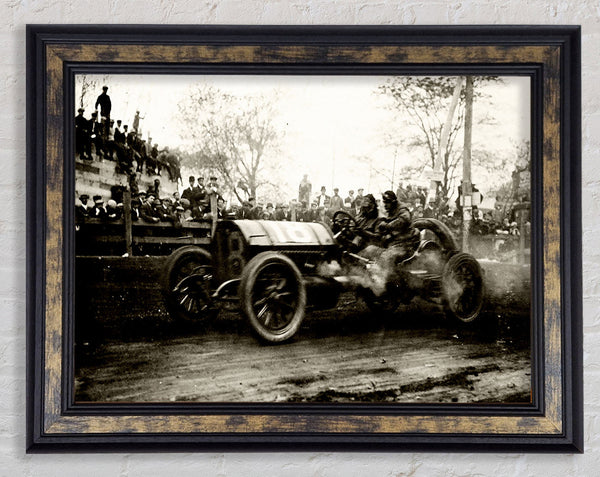 The First Formula One Race Framed Print