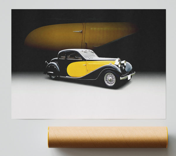 The First Bugatti Veyron Giclee Print