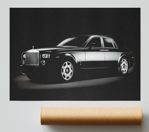 Rolls Royce Black Print