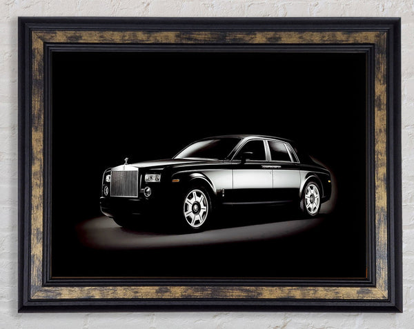 Rolls Royce Black Shadow Framed Print