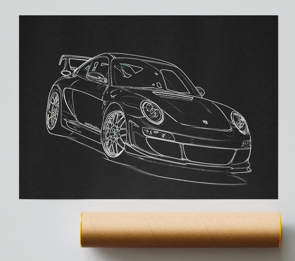 Porsche Gt3 Poster