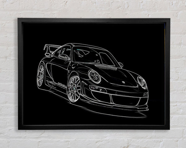 Porsche GT3 Framed Print
