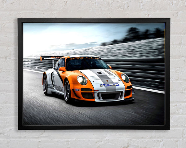 Porsche GT3 R Hybrid Framed Print