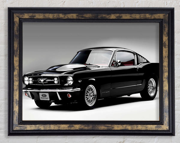 Mustang Fastback 1967 Coupe Framed Print
