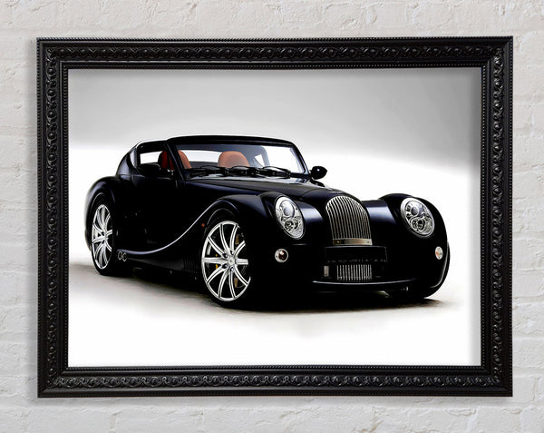 Morgan Black Framed Print