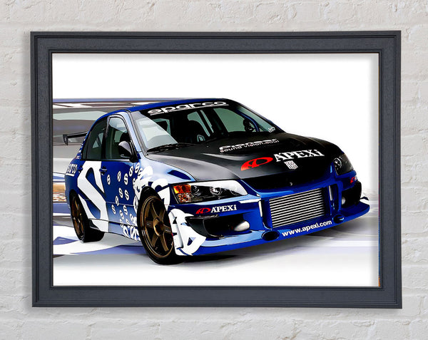 Mitsubishi Evo Framed Print