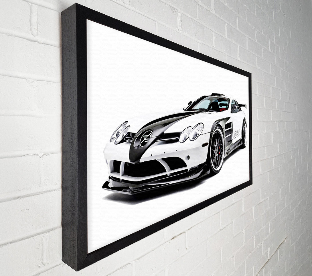  A Canvas Print of Mercedes Slr Maclaren Canvas Art