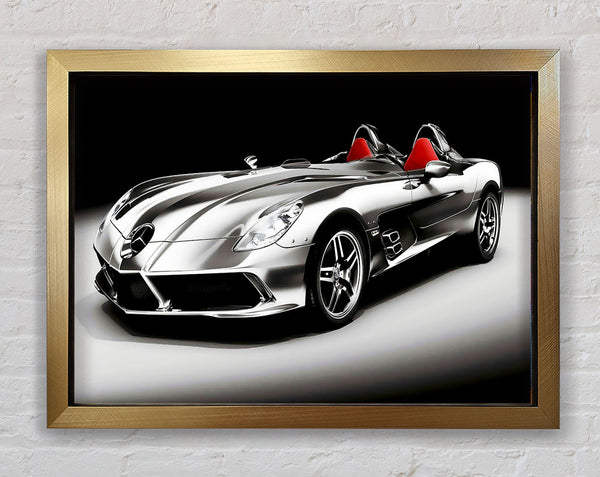 Mercedes Concept Framed Print