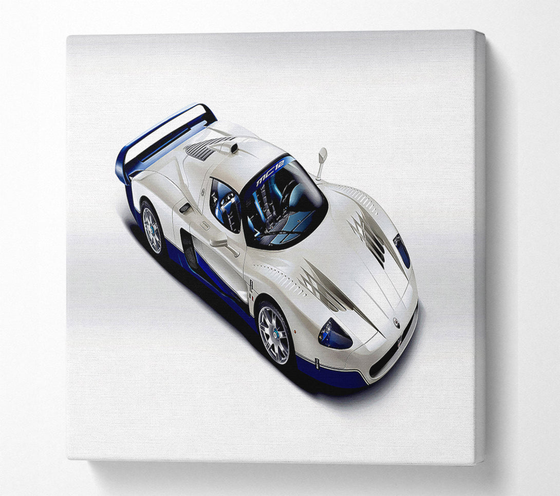  A Canvas Print of Maserati Racing Machine Canvas Print