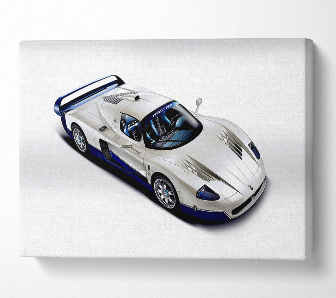  A Canvas Print of Maserati Racing Machine Canvas Print