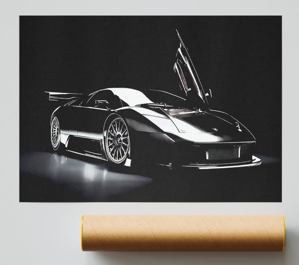 Lamborghini Murcielago Rgt 419 Poster