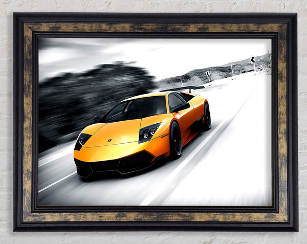 Lamborghini Murcielago LP 670-4 Framed Print