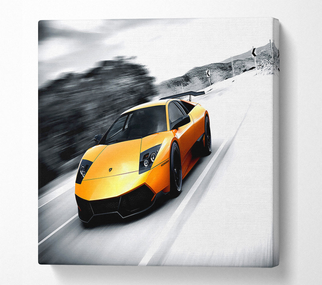  A Canvas Print of Lamborghini Murcielago Lp 670 4 Canvas Wall Art