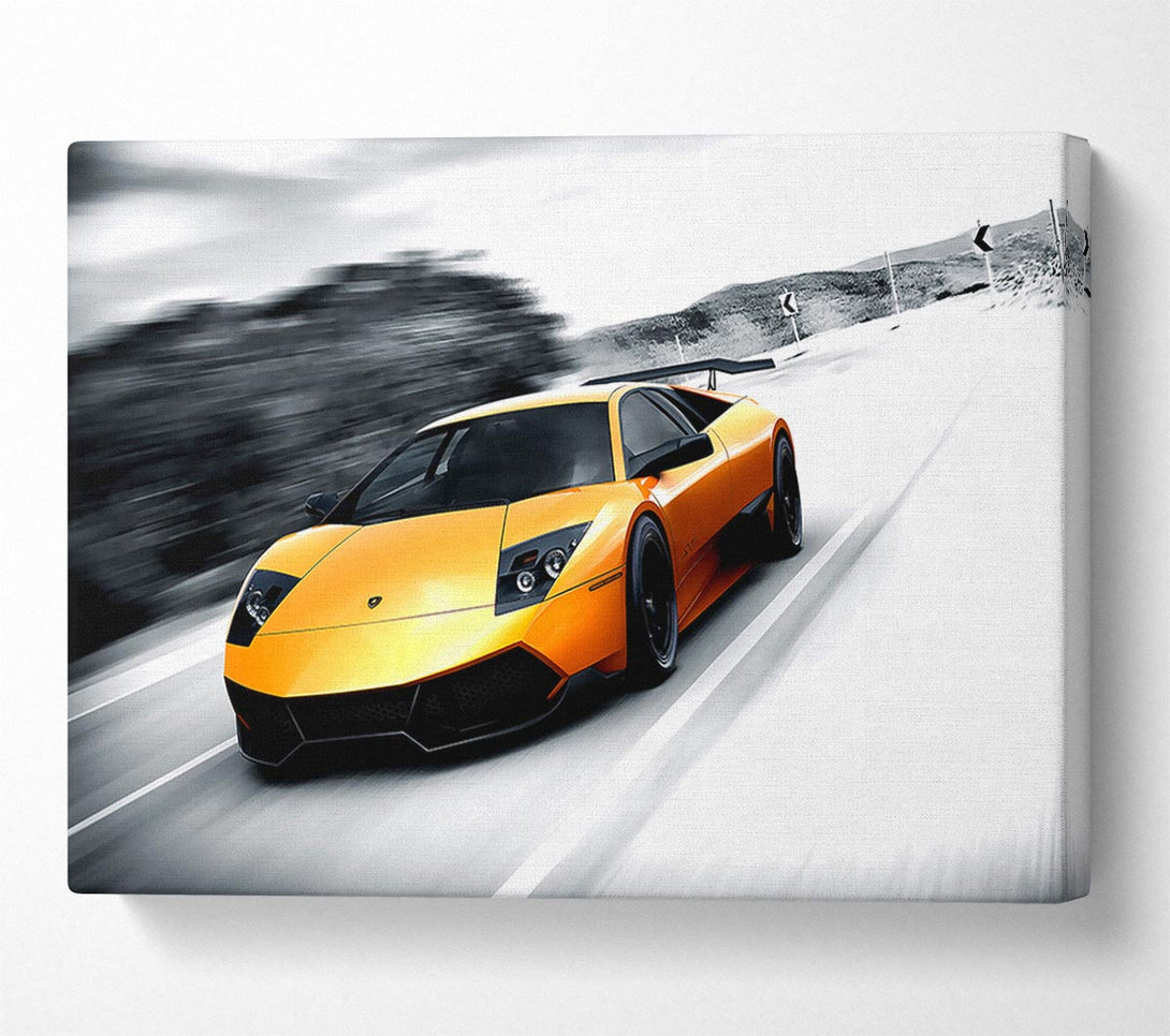  A Canvas Print of Lamborghini Murcielago Lp 670 4 Canvas Wall Art