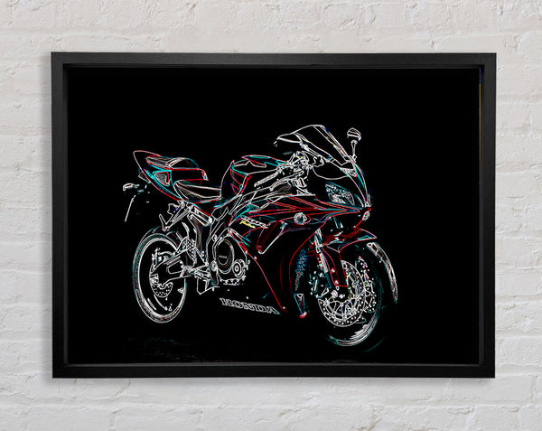 Honda CBR Framed Print