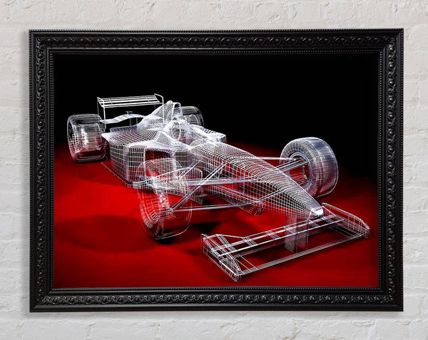Formula One Prototype Framed Print
