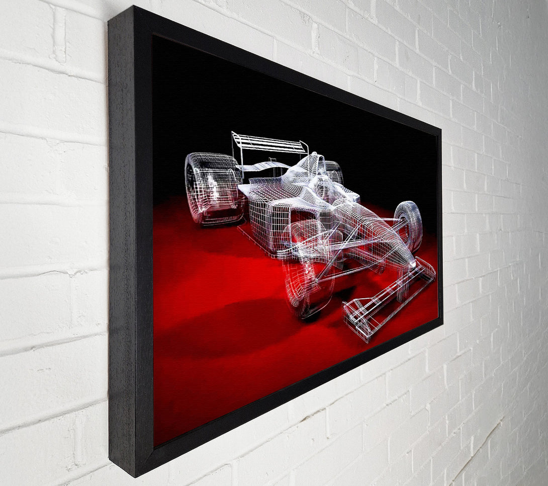  A Canvas Print of Formula One Prototype Canvas Art