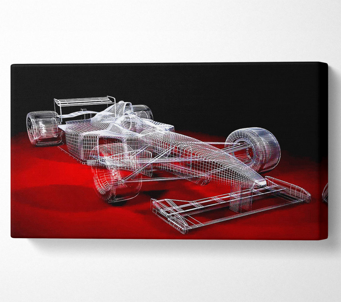  A Canvas Print of Formula One Prototype Canvas Art