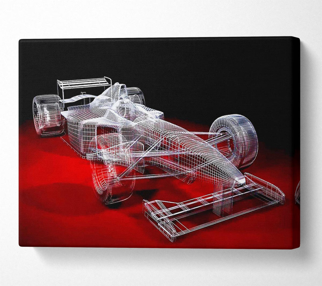  A Canvas Print of Formula One Prototype Canvas Art