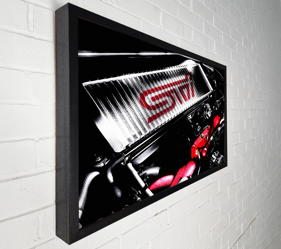  A Canvas Print of Formula One Engine Canvas Art