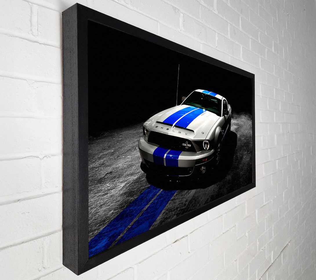  A Canvas Print of Ford Mustang Shelby Gt500 2013 Canvas Print