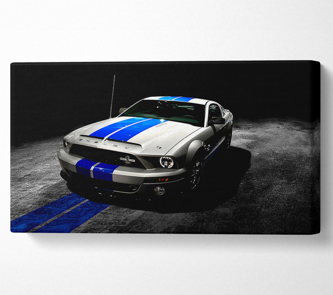  A Canvas Print of Ford Mustang Shelby Gt500 2013 Canvas Print
