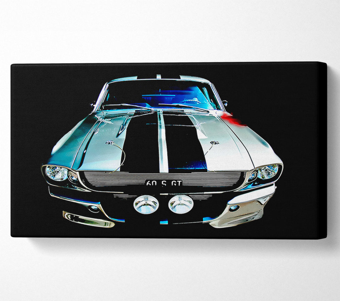  A Canvas Print of Ford Mustang Shelby Gt Front Canvas Art