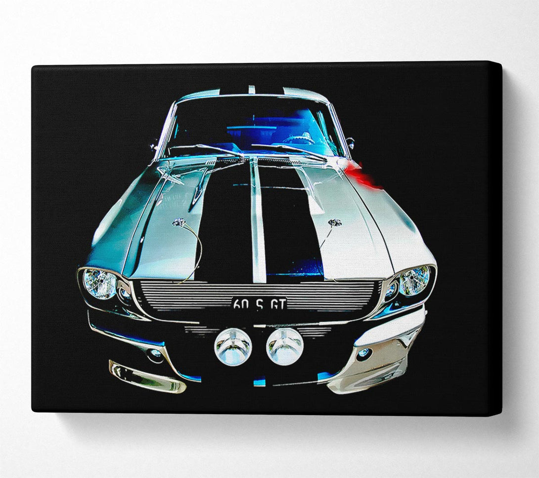  A Canvas Print of Ford Mustang Shelby Gt Front Canvas Art