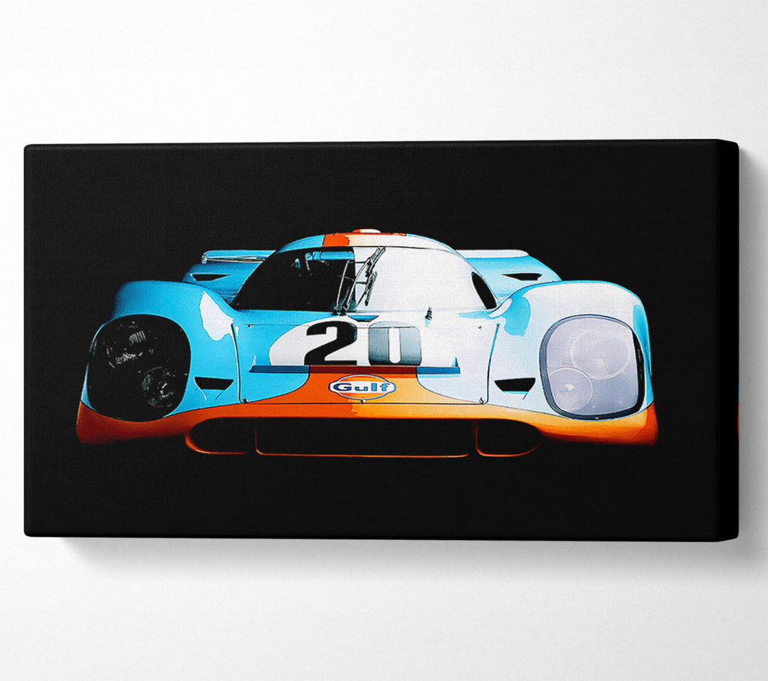  A Canvas Print of Ford Gt Super Car Canvas Art