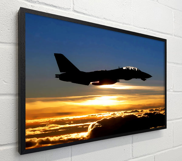 Fighter Pilots At Sunset