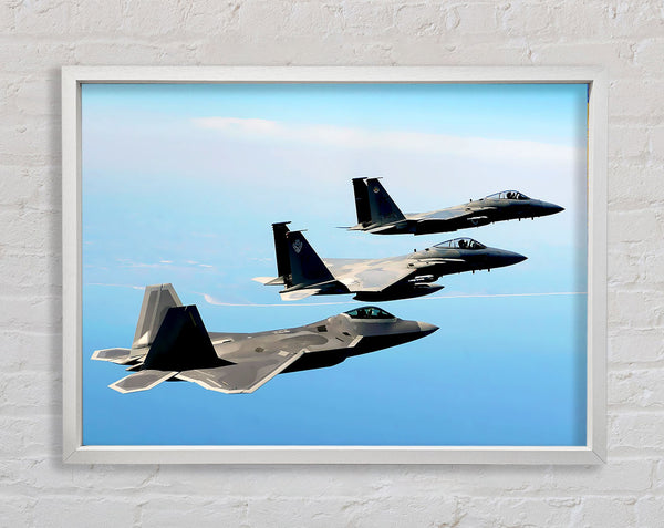 Fighter Jets Framed Print