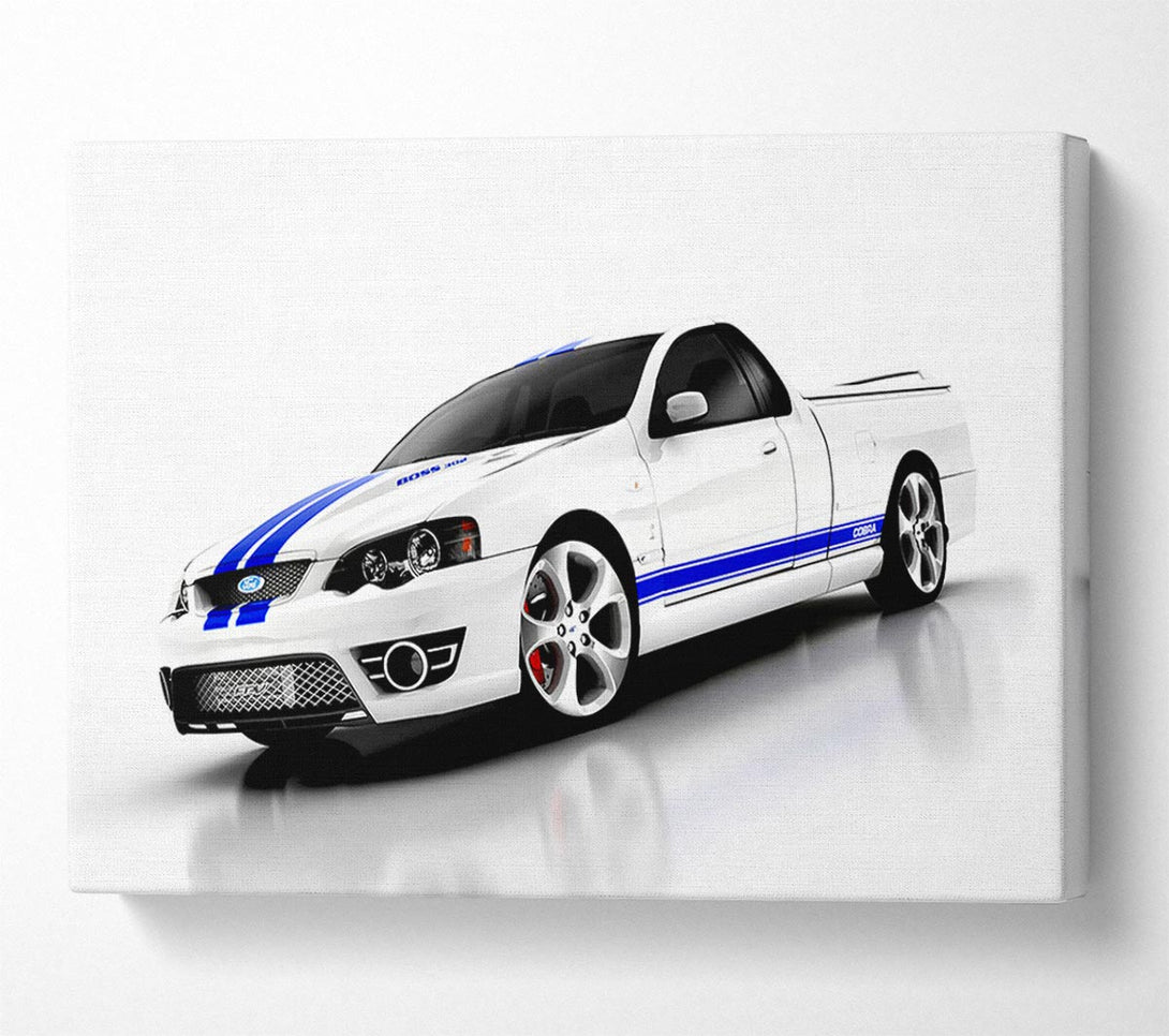  A Canvas Print of Falcon Cobra Ute Canvas Print
