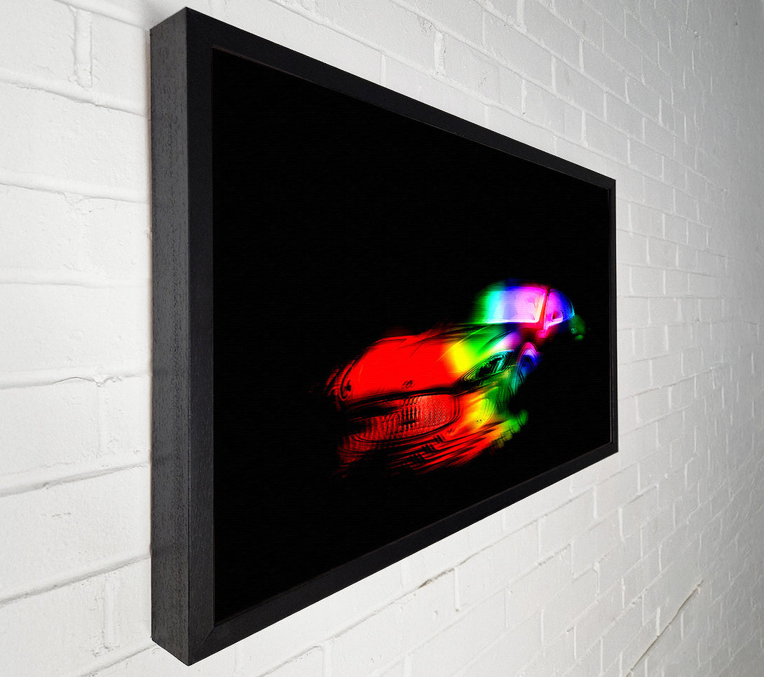  A Canvas Print of Maserati Rainbow Canvas Print