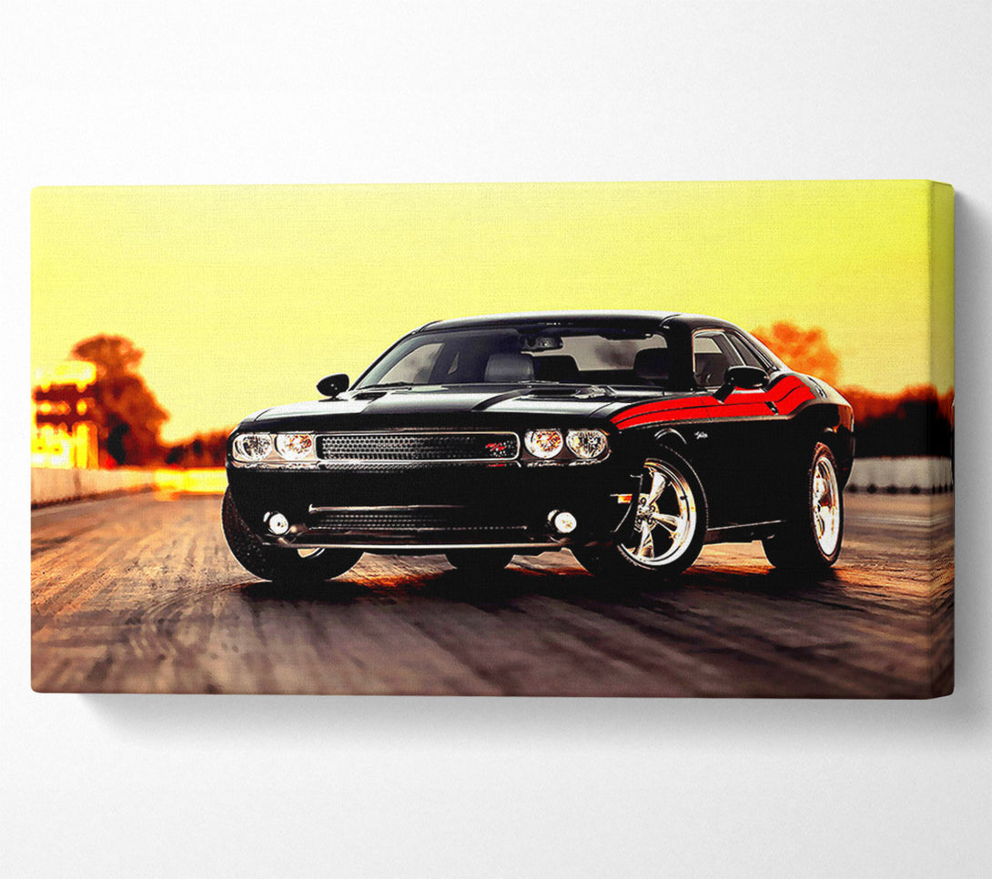  A Canvas Print of Dodge Challenger Canvas Art