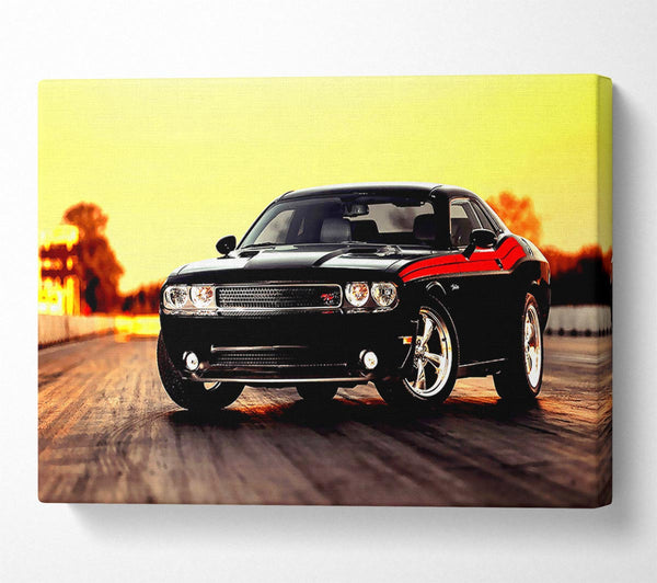  A Canvas Print of Dodge Challenger Canvas Art