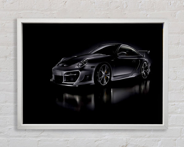Dark Porsche GT Street Racing Framed Print