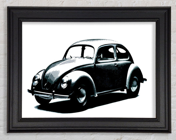 Classic Vw Beetle Framed Print