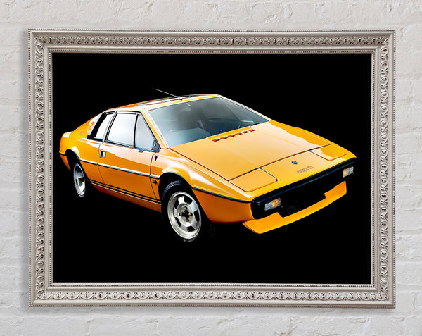 Classic Lotus Esrite Framed Print
