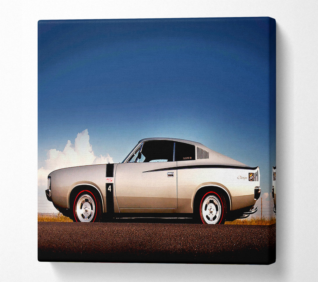  A Canvas Print of Chrysler Charger Canvas Wall Art
