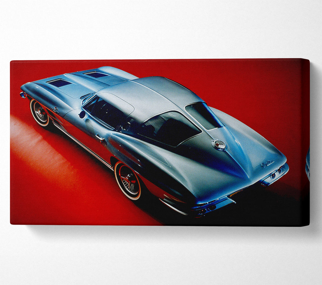  A Canvas Print of C 1963 Chevrolet Corvette Stingray Canvas Art