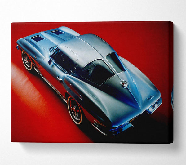  A Canvas Print of C 1963 Chevrolet Corvette Stingray Canvas Art