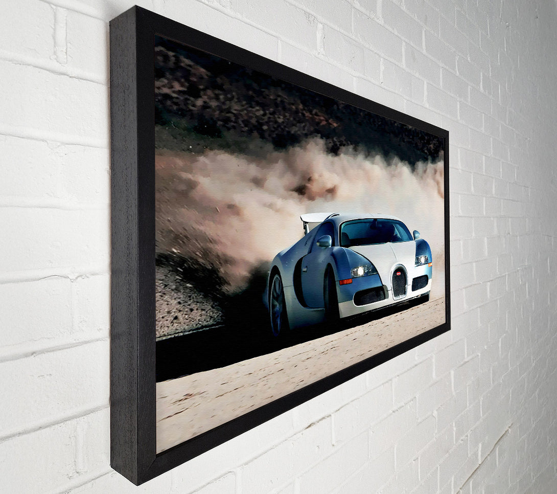  A Canvas Print of Bugatti Veyron Drive Canvas Print