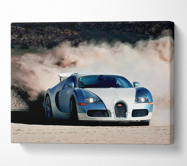  A Canvas Print of Bugatti Veyron Drive Canvas Print