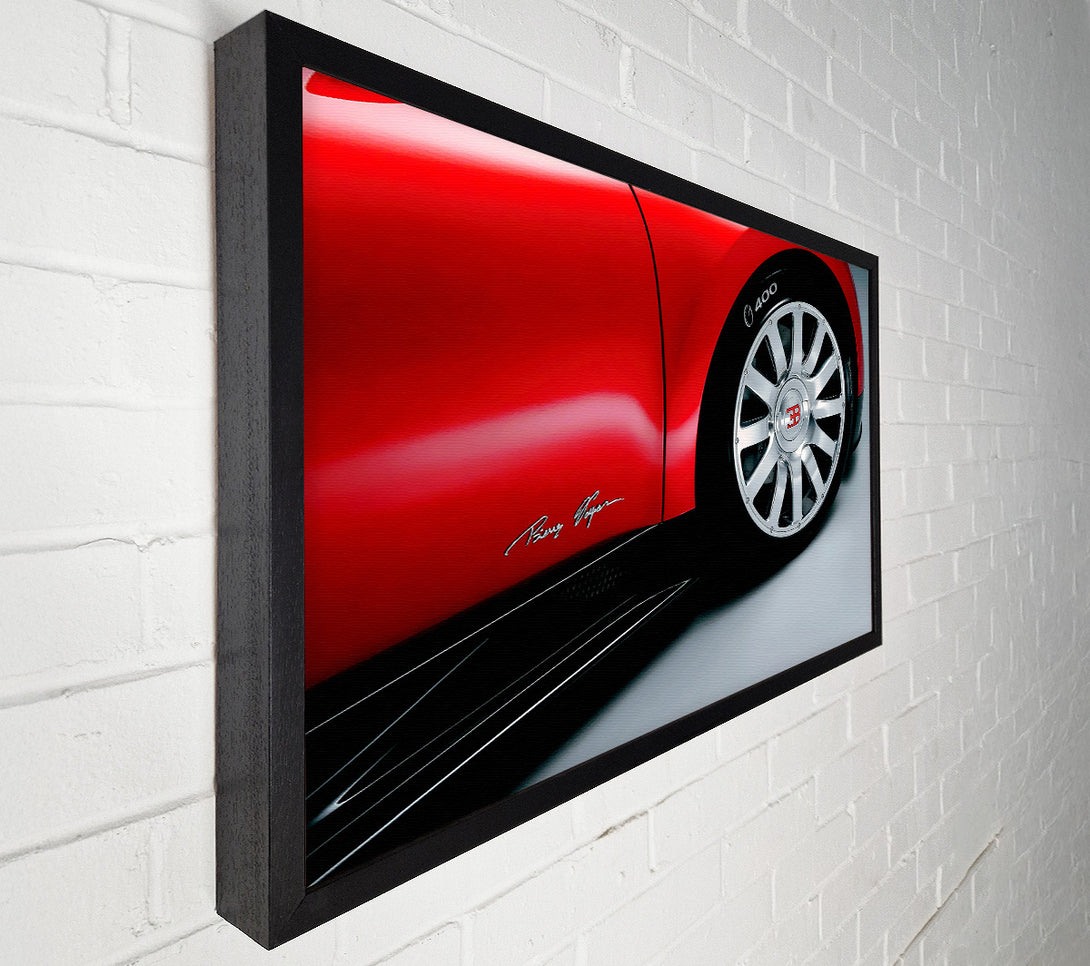  A Canvas Print of Bugatti Wheel Canvas Art