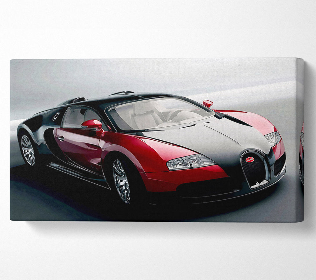  A Canvas Print of Bugatti Veyron Ready For The Drive Canvas Print