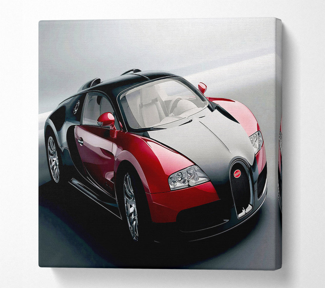  A Canvas Print of Bugatti Veyron Ready For The Drive Canvas Print