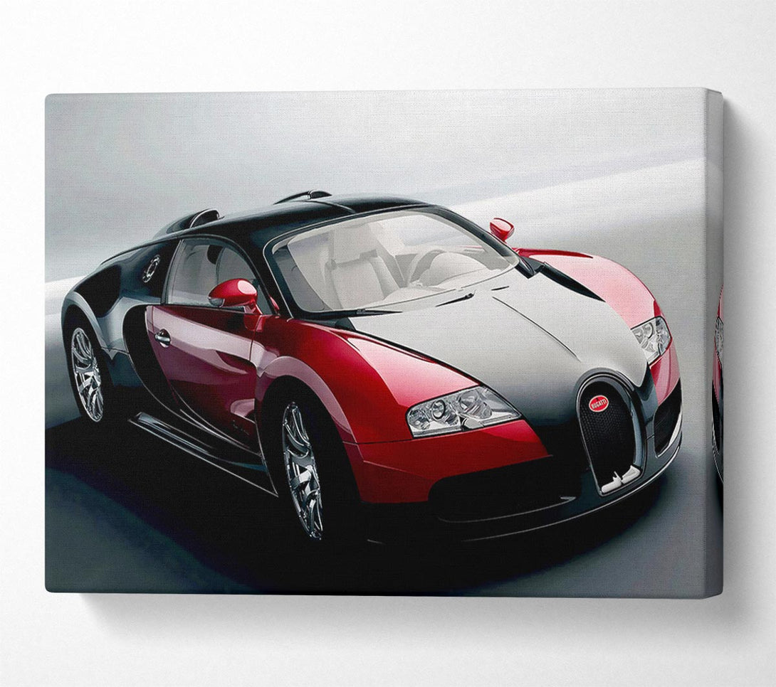  A Canvas Print of Bugatti Veyron Ready For The Drive Canvas Print